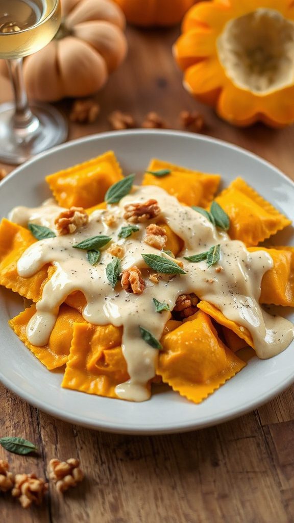 creamy lemon sage sauce