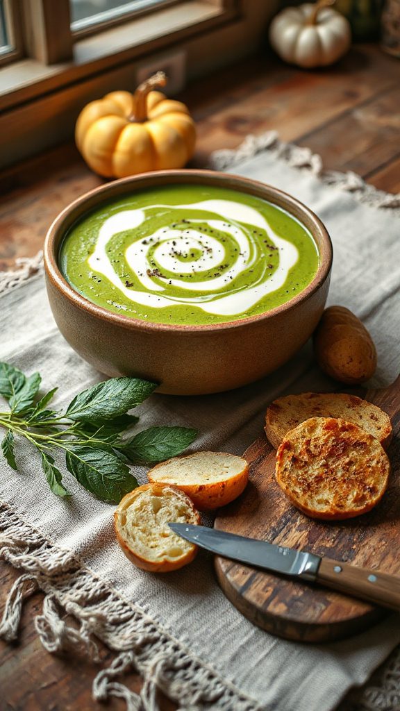 creamy lovage potato soup creamy lovage potato soup