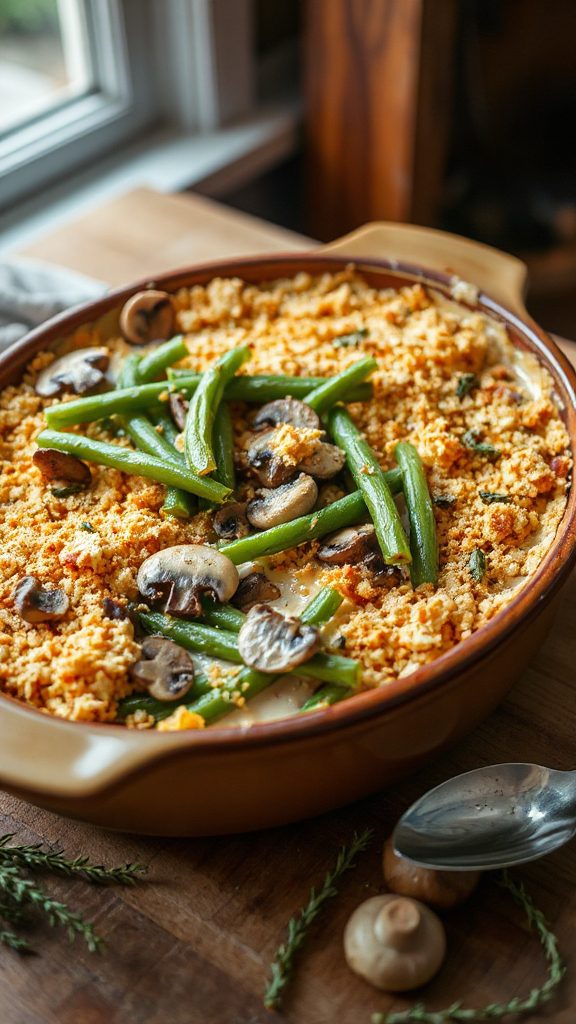 creamy mushroom thyme casserole creamy mushroom thyme casserole