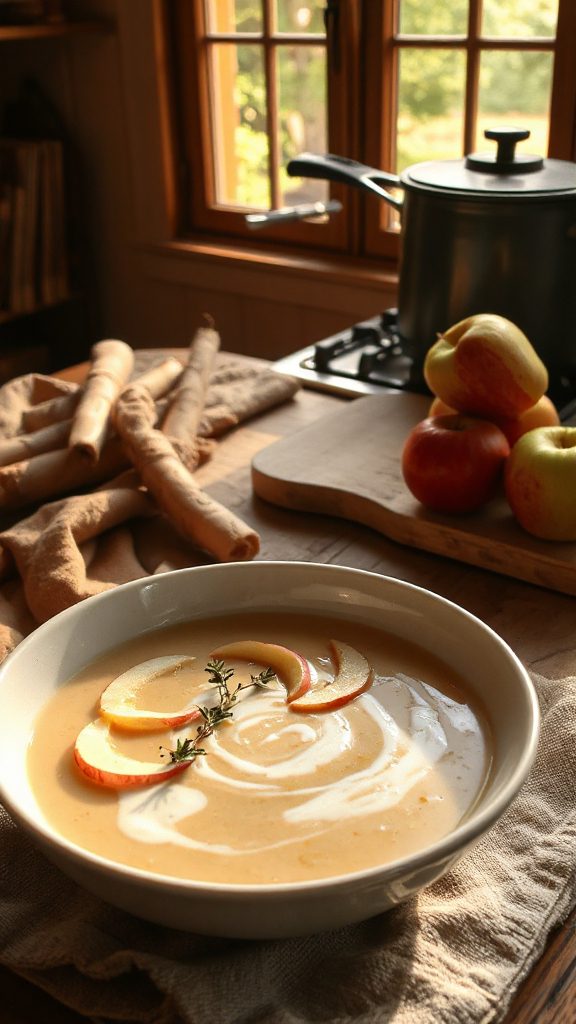 creamy parsnip apple soup creamy parsnip apple soup