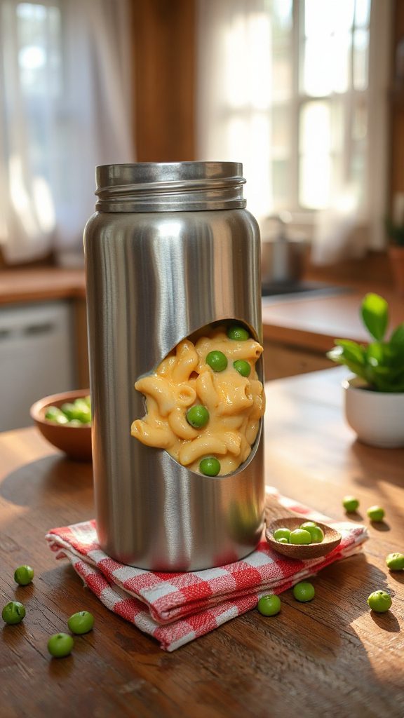 creamy pasta with peas