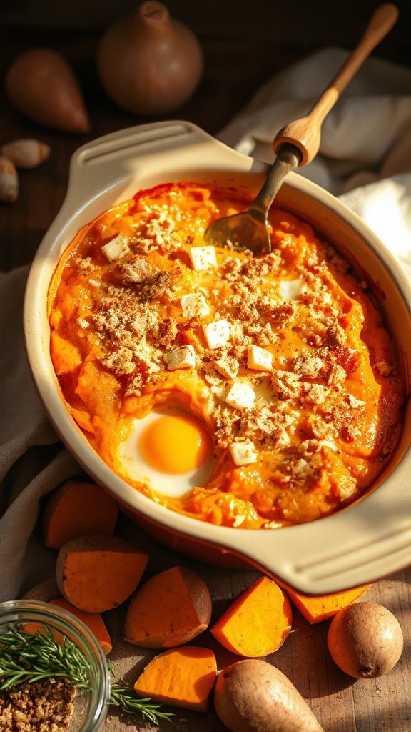 creamy potato cheese casserole