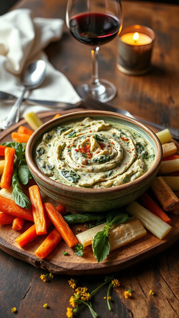 creamy probiotic spinach dip creamy probiotic spinach dip