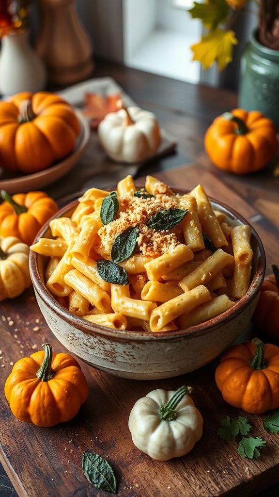 creamy pumpkin cheese pasta creamy pumpkin cheese pasta