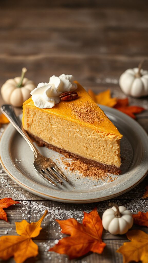 creamy pumpkin cheesecake recipe