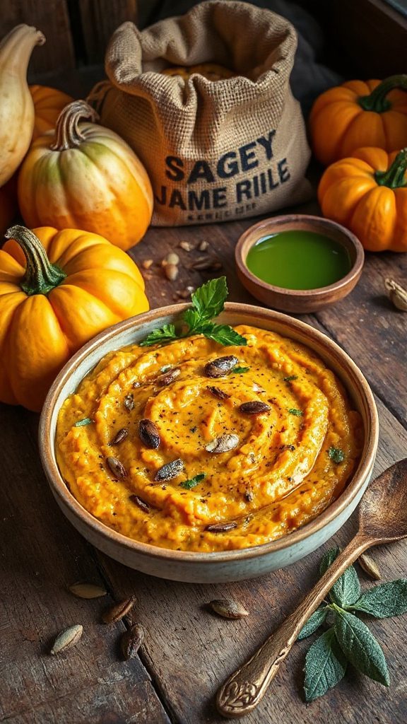 creamy pumpkin jasmine risotto