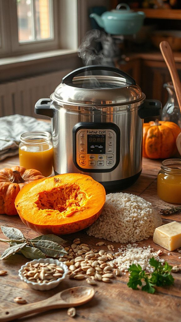 creamy pumpkin risotto recipe