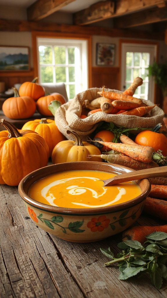 creamy pumpkin sage soup creamy pumpkin sage soup