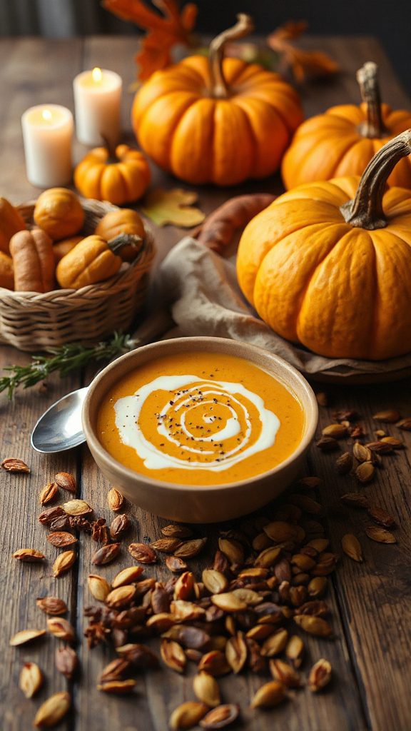 creamy pumpkin soup recipe
