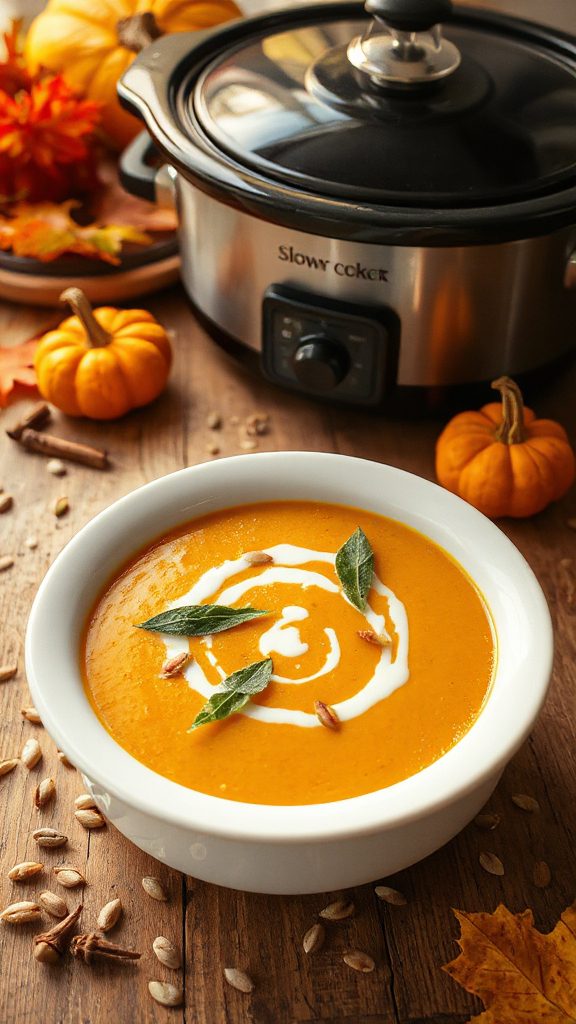 creamy pumpkin soup recipe