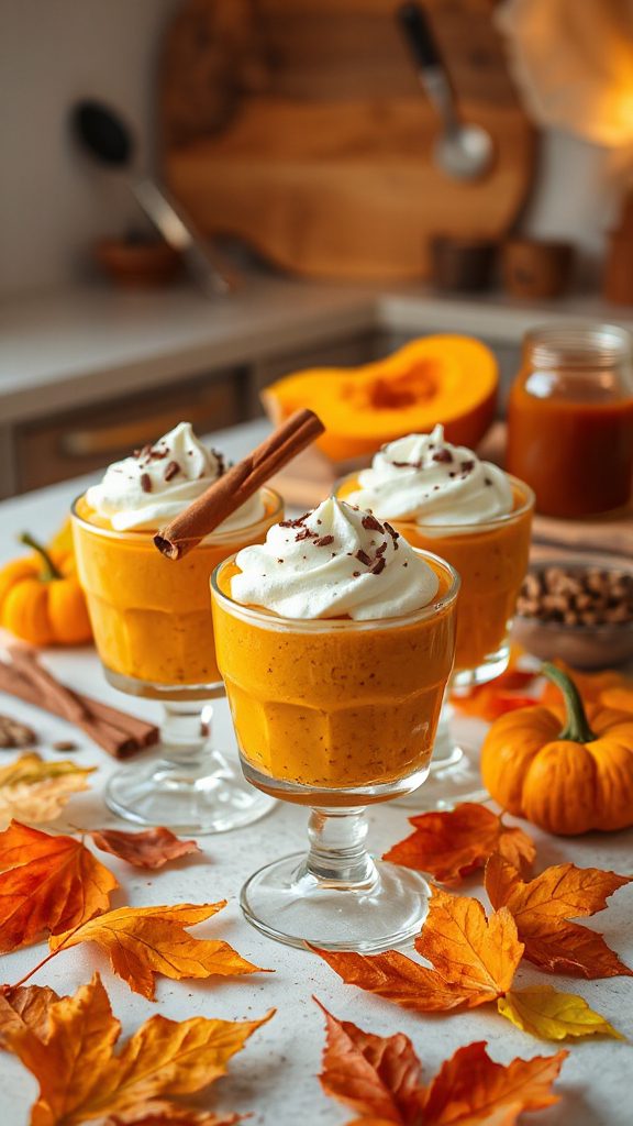 creamy pumpkin spice cups creamy pumpkin spice cups