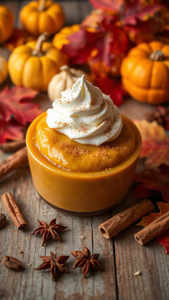 creamy pumpkin spice dessert creamy pumpkin spice dessert