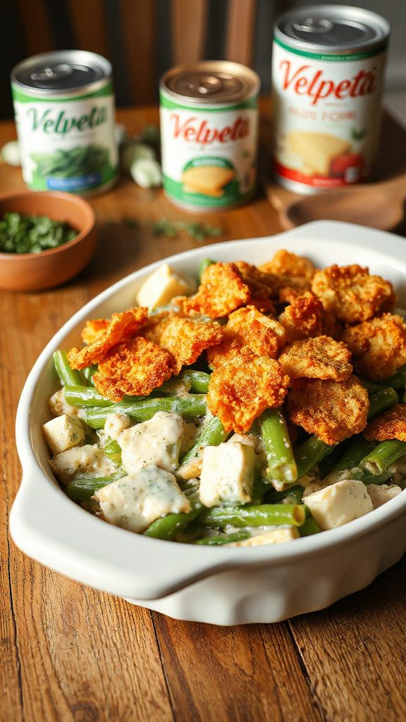 creamy ranch green bean casserole creamy ranch green bean casserole