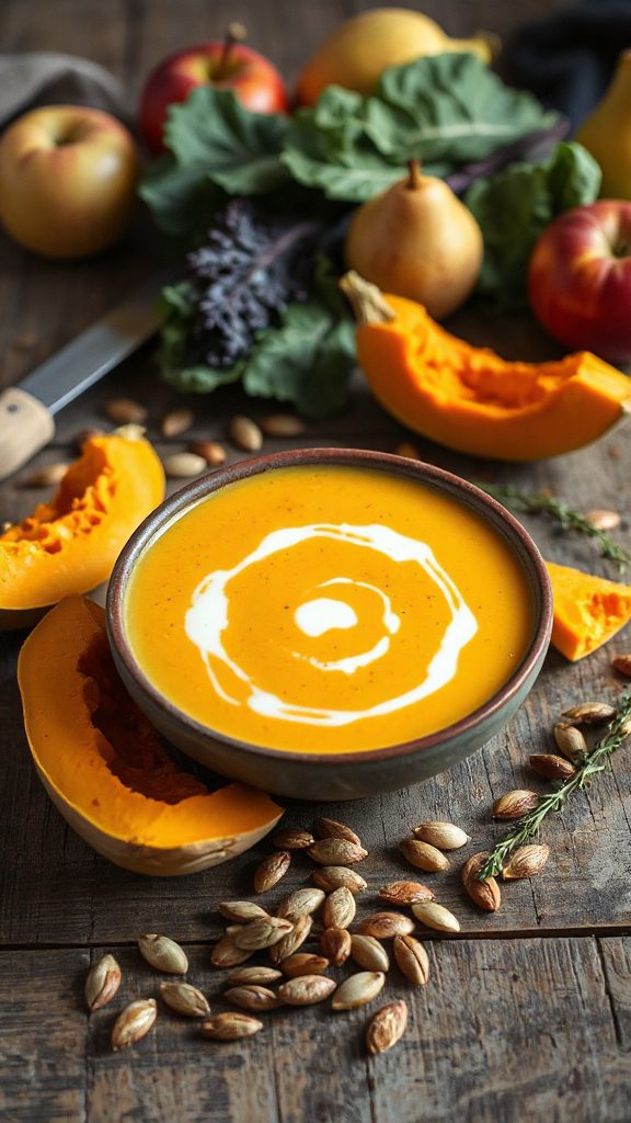 creamy roasted butternut squash soup creamy roasted butternut squash soup