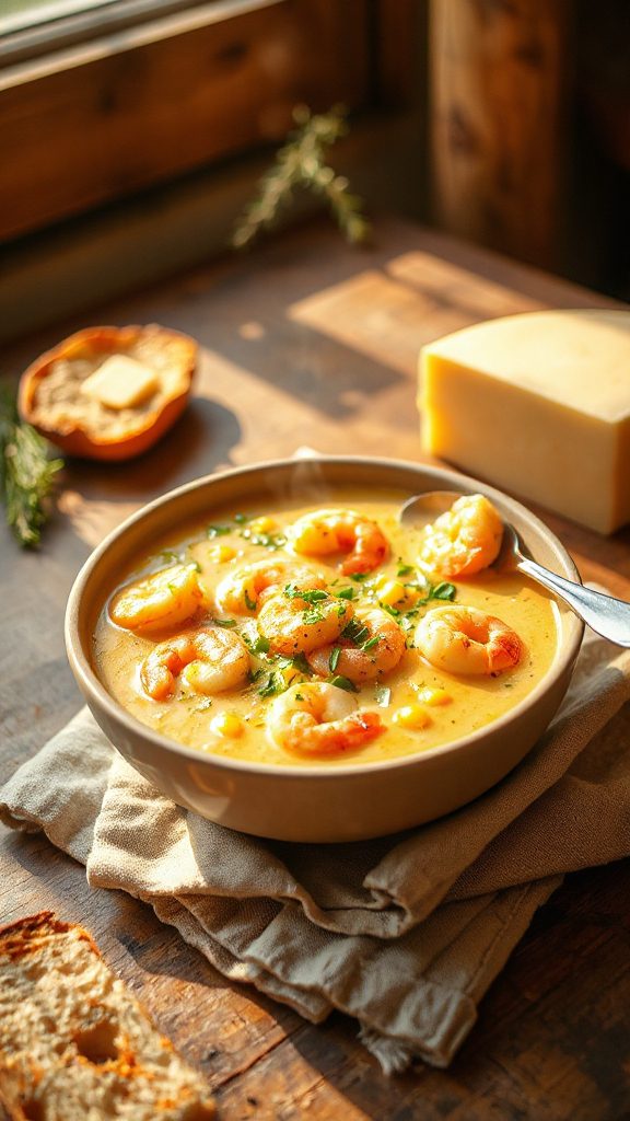 creamy shrimp corn chowder