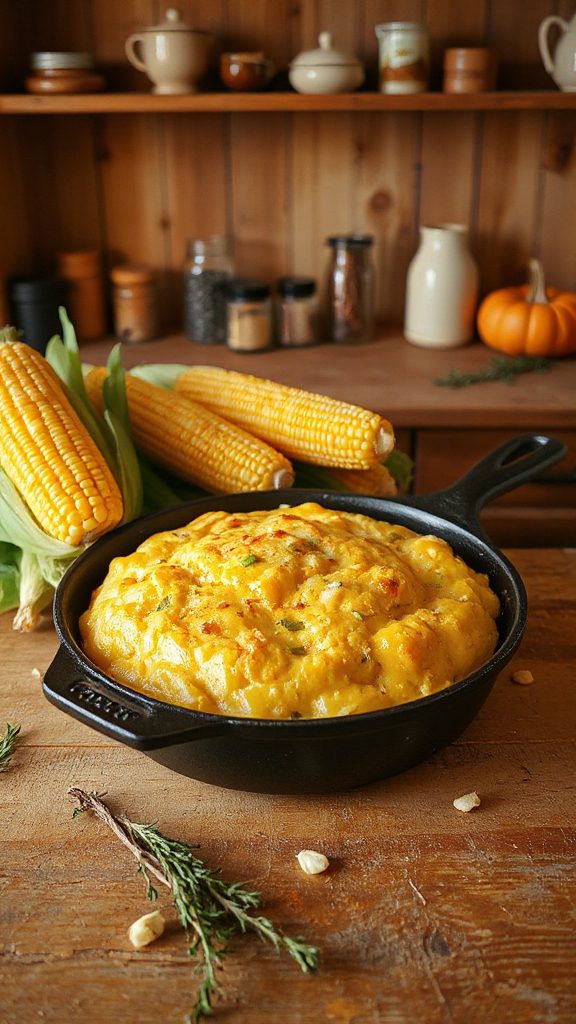 creamy southern corn pudding
