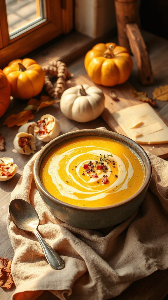 creamy spaghetti squash soup