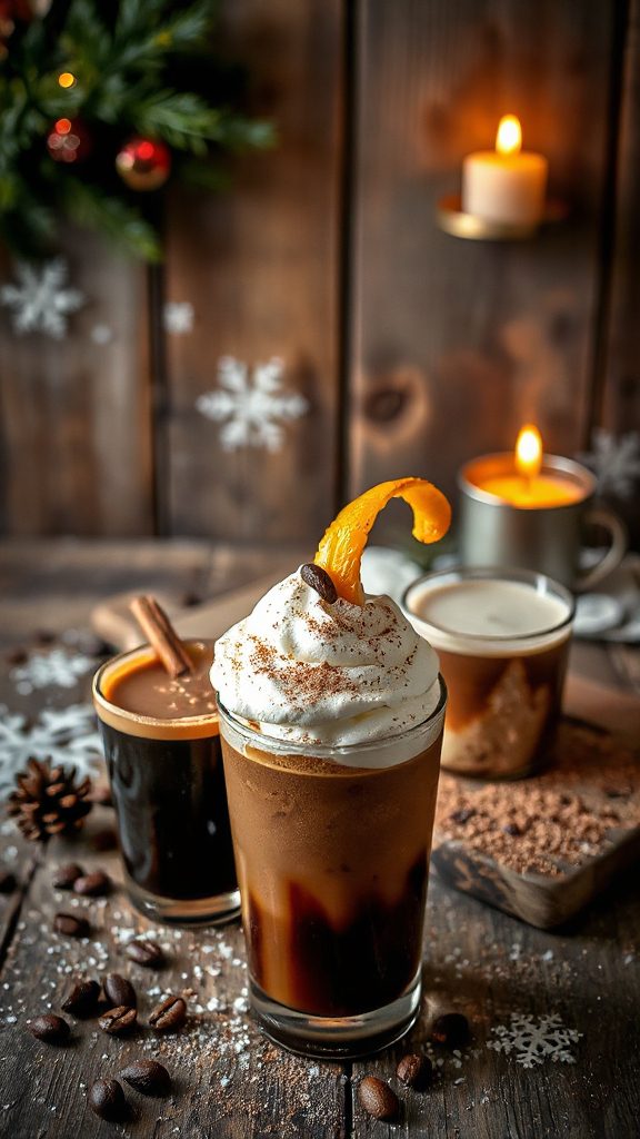 creamy spiced coffee cocktail