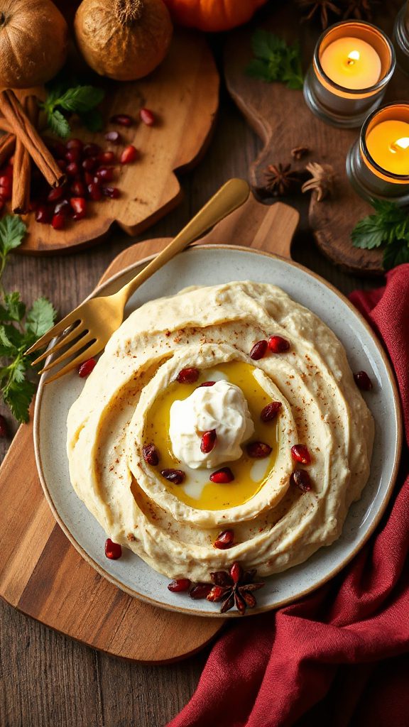 creamy spiced mashed potatoes