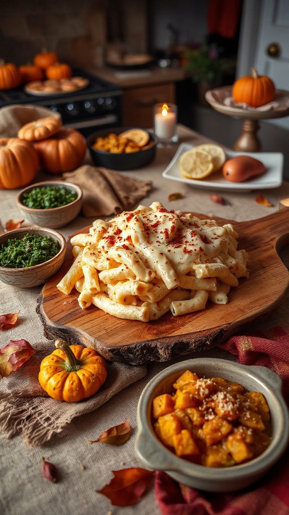 creamy spicy mac and cheese