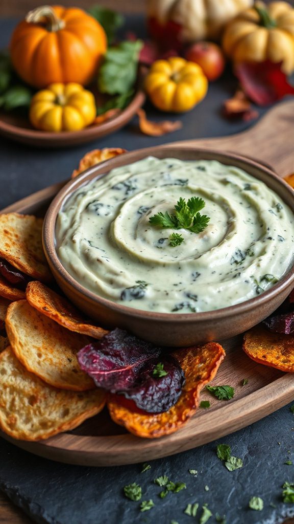 creamy spinach artichoke dip