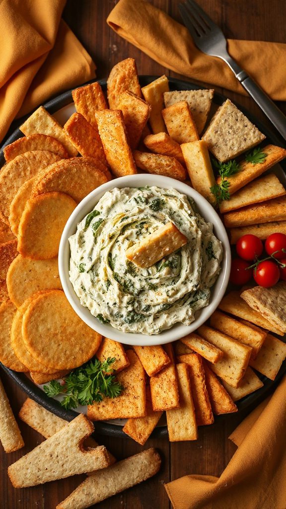 creamy spinach artichoke dip