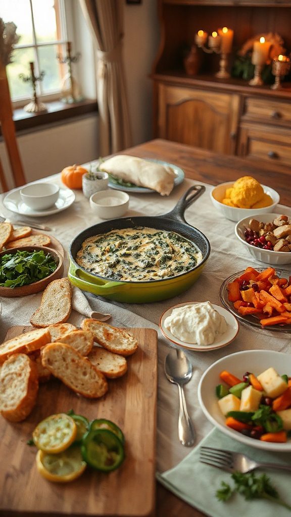 creamy spinach artichoke dip creamy spinach artichoke dip