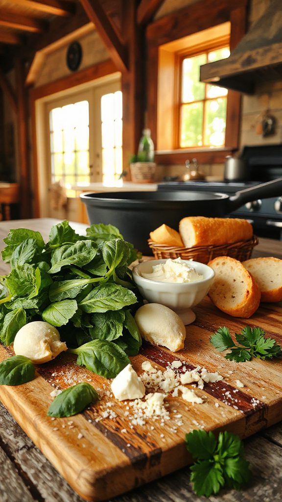 creamy spinach artichoke dip