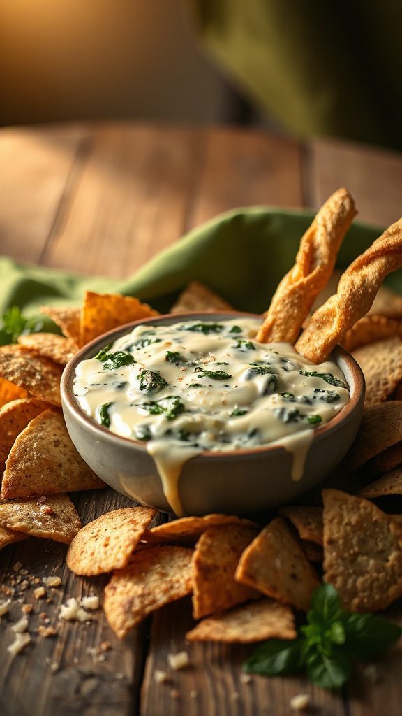 creamy spinach cheese dip creamy spinach cheese dip