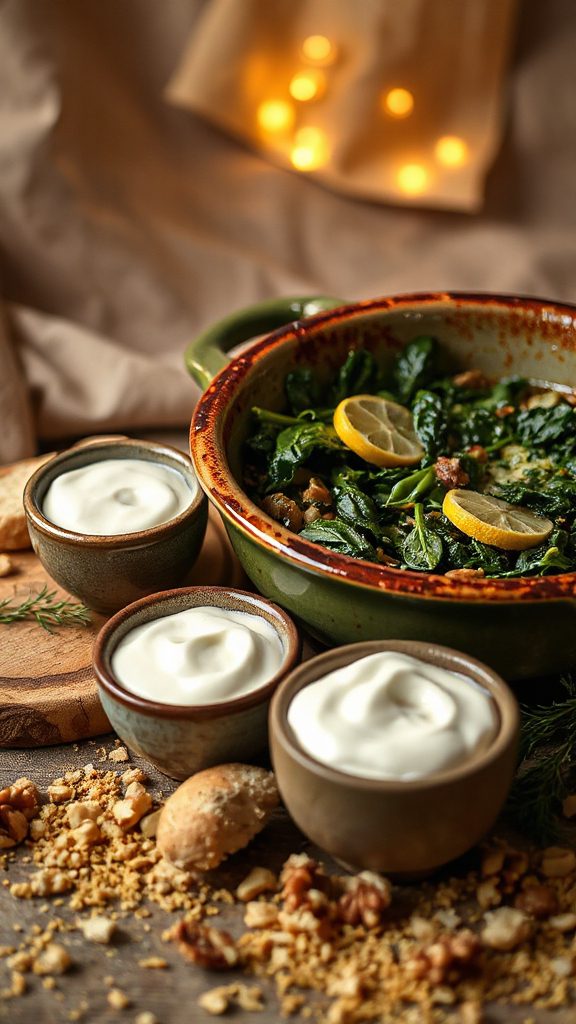 creamy spinach yogurt casserole creamy spinach yogurt casserole