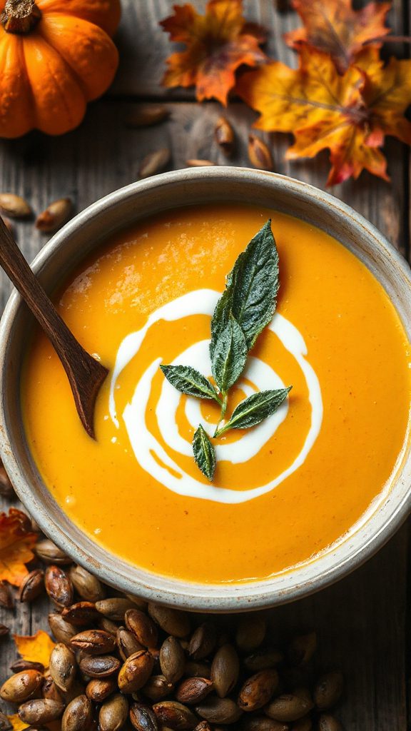 creamy squash soup recipe