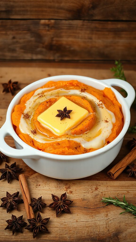 creamy sweet potato bake
