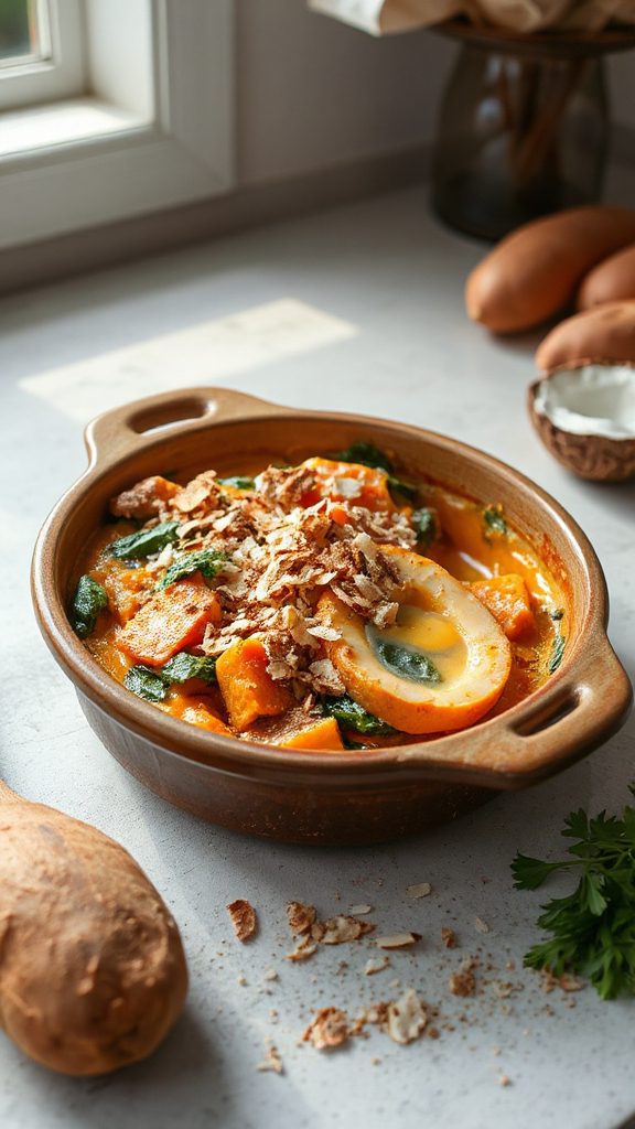 creamy sweet potato casserole