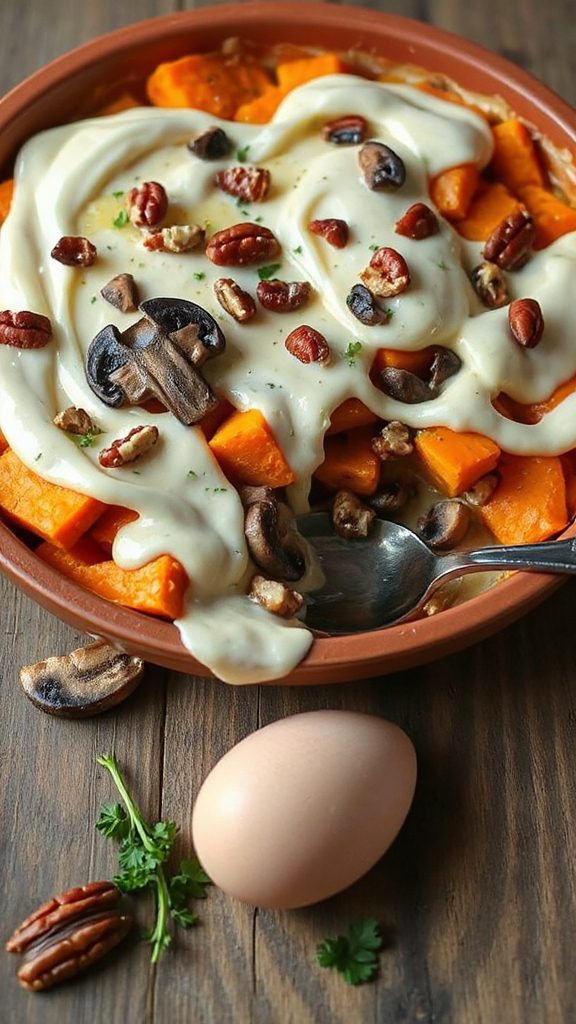 creamy sweet potato casserole