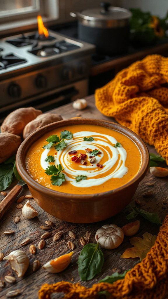 creamy sweet potato curry