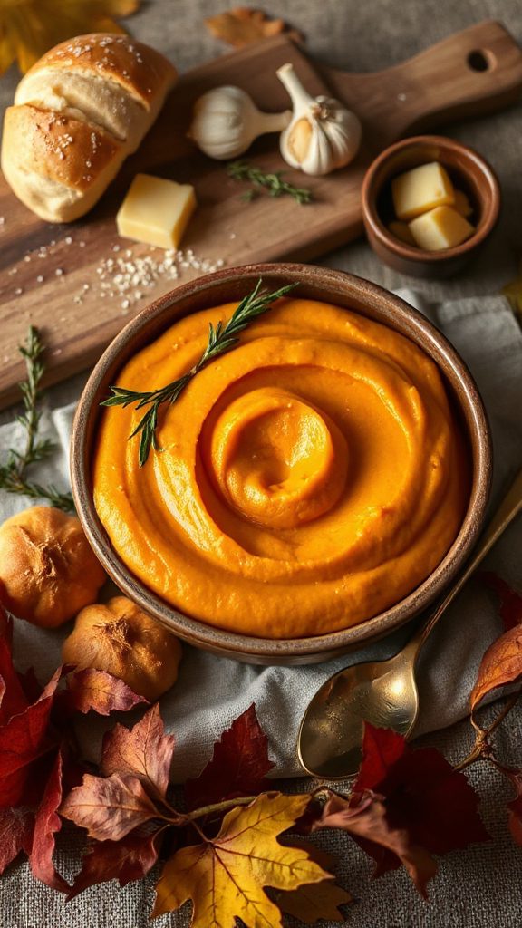 creamy sweet potato puree