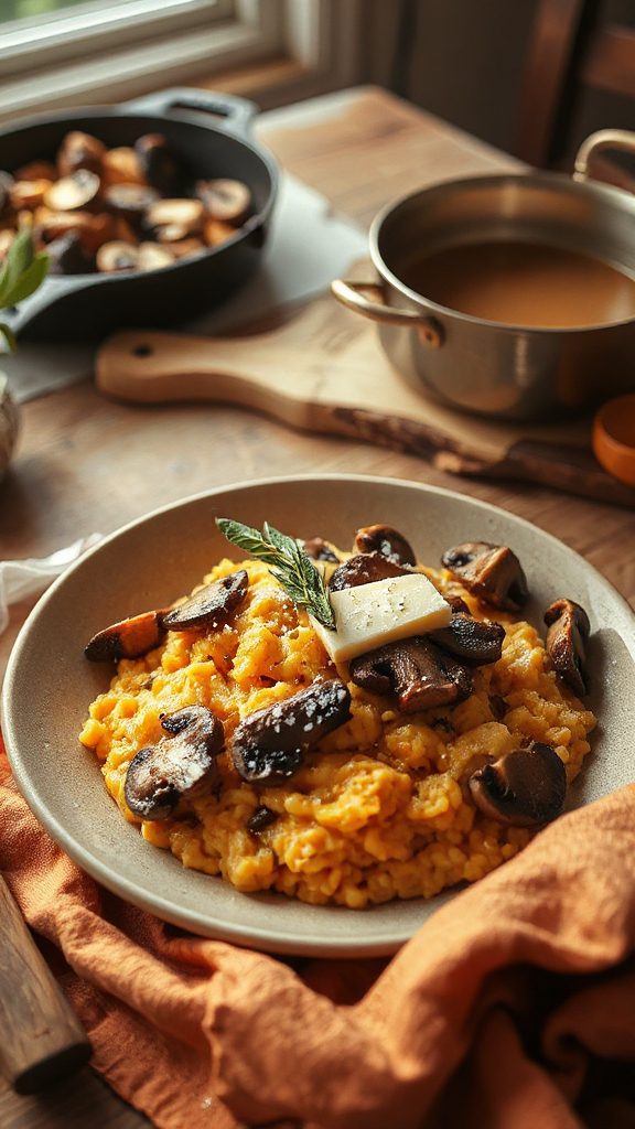 creamy sweet potato risotto creamy sweet potato risotto