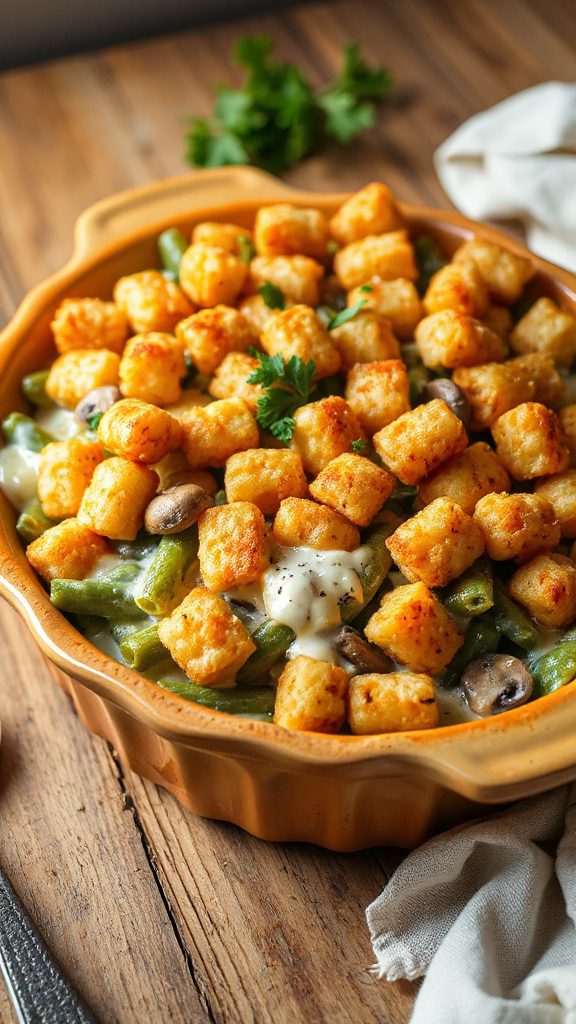 creamy tater tot casserole