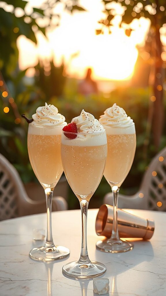 creamy vanilla fizz delight
