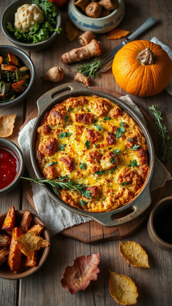 creamy vegan cauliflower gratin