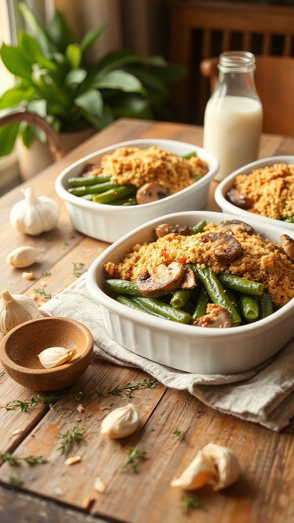 creamy vegan green beans creamy vegan green beans