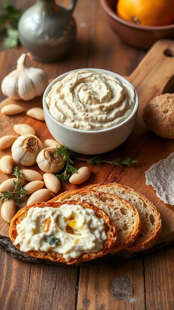 creamy white bean spread