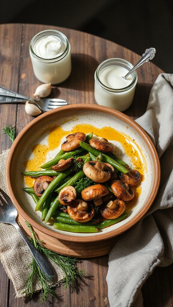 creamy yogurt garlic green beans creamy yogurt garlic green beans
