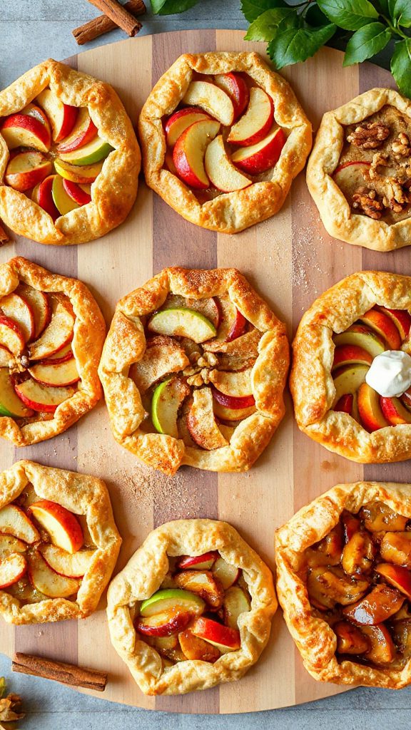 creative apple galette variations