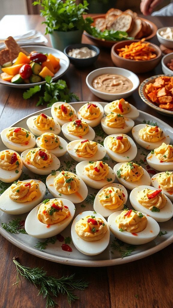 creative deviled egg appetizer creative deviled egg appetizer