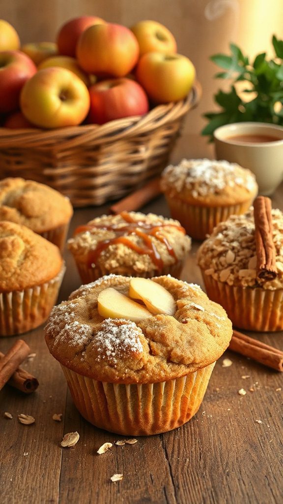 creative gluten free apple muffins