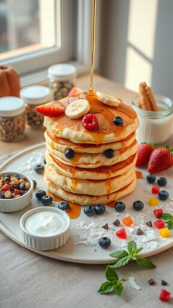 creative pancake breakfast fun