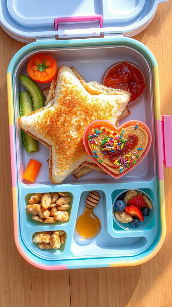 creative sandwich making fun