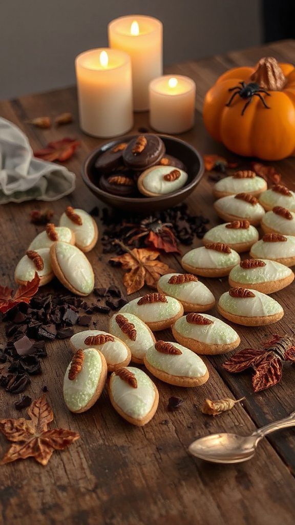 creepy calissons with insects