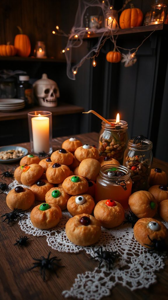creepy crawly candy eyes